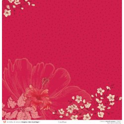 Set papiers Mes jolis moments - 6 papiers 30,5x31,5 cm + 6 papiers 12x30,5cm