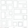 Set papiers Mes jolis moments - 6 papiers 30,5x31,5 cm + 6 papiers 12x30,5cm
