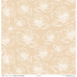 copy of  copy of Set WoodyWoodFlowers - 6 papiers 30,5x31,5 cm + 6 papiers 12x30,5cm