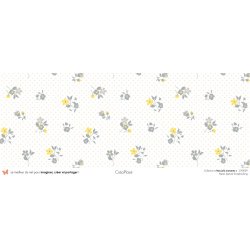 Set papiers Mes jolis moments - 6 papiers 30,5x31,5 cm + 6 papiers 12x30,5cm