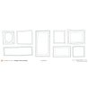Set papiers Mes jolis moments - 6 papiers 30,5x31,5 cm + 6 papiers 12x30,5cm