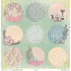 copy of  copy of Set WoodyWoodFlowers - 6 papiers 30,5x31,5 cm + 6 papiers 12x30,5cm