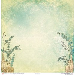 copy of  copy of Set WoodyWoodFlowers - 6 papiers 30,5x31,5 cm + 6 papiers 12x30,5cm