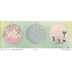 copy of  copy of Set WoodyWoodFlowers - 6 papiers 30,5x31,5 cm + 6 papiers 12x30,5cm