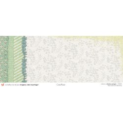 Set papiers Bonheur Partagé - 6 papiers 30,5x31,5 cm + 6 papiers 12x30,5cm