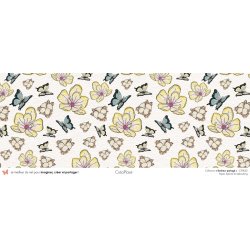 Set papiers Bonheur Partagé - 6 papiers 30,5x31,5 cm + 6 papiers 12x30,5cm