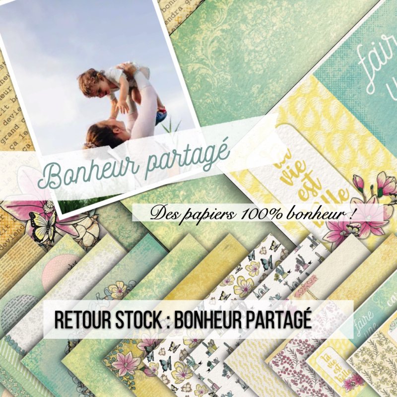 copy of  copy of Set WoodyWoodFlowers - 6 papiers 30,5x31,5 cm + 6 papiers 12x30,5cm