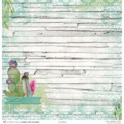 copy of  copy of Set WoodyWoodFlowers - 6 papiers 30,5x31,5 cm + 6 papiers 12x30,5cm