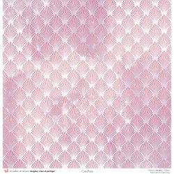 Set papiers Au vert - 12 papiers : 6 papiers 30,5x31,5 cm + 6 papiers 12x30,5cm