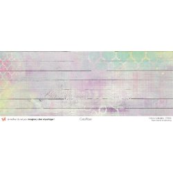 Set papiers Au vert - 12 papiers : 6 papiers 30,5x31,5 cm + 6 papiers 12x30,5cm