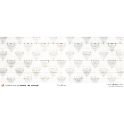 Set papiers Au vert - 12 papiers : 6 papiers 30,5x31,5 cm + 6 papiers 12x30,5cm